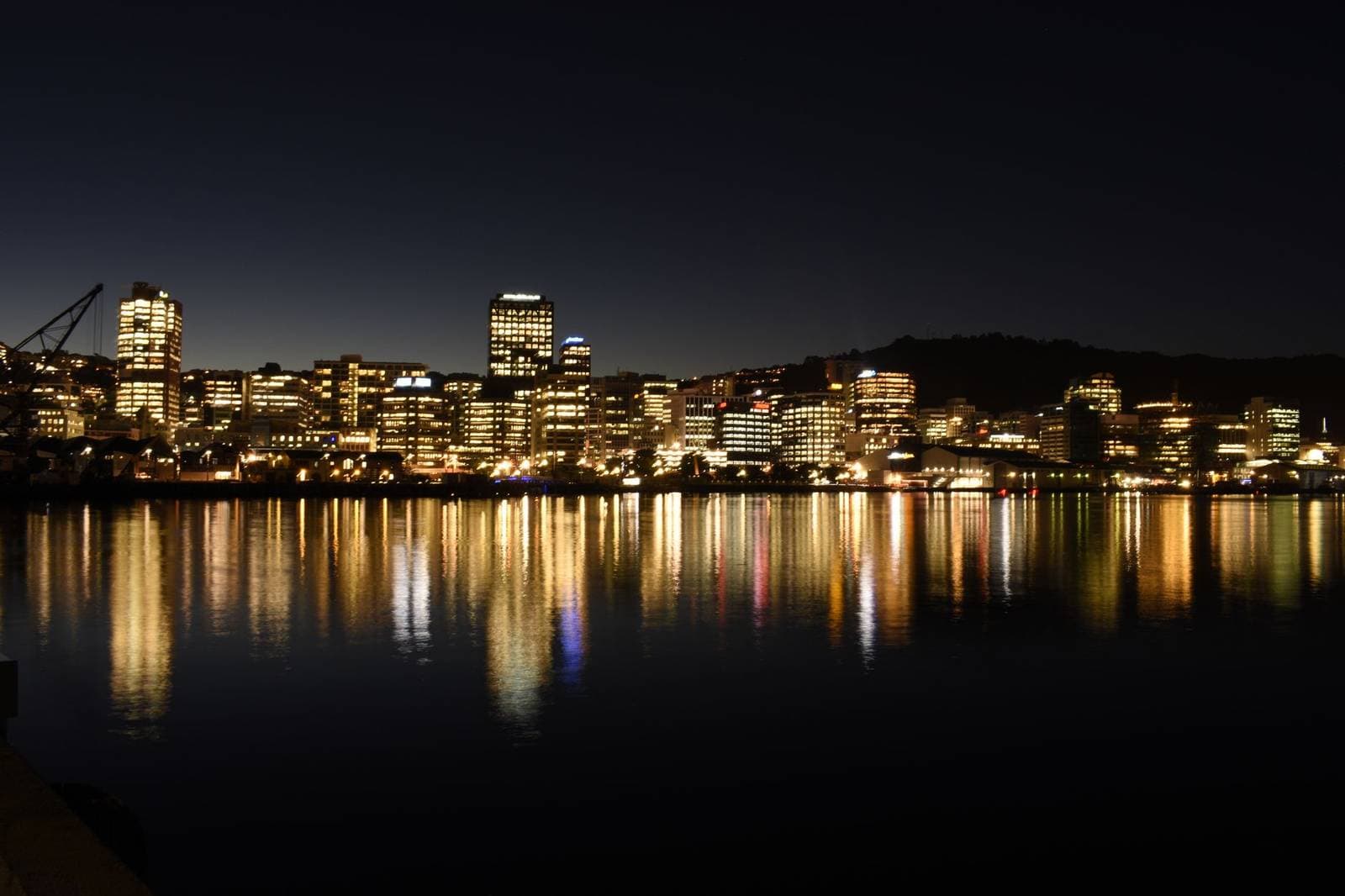 Wellington harbour city New Zealand, the region where Wellington businesses are measured in the NZ AI-Findability Index